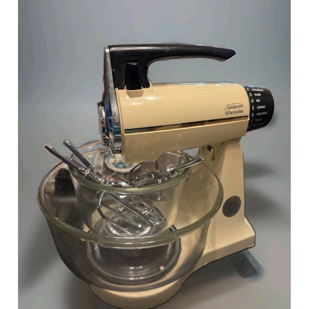 Vintage Sunbeam Mixmaster 12 Setting Mixer 60th Anniversary Limited Edition